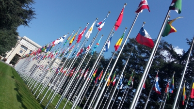 The Palace of Nations in Geneva