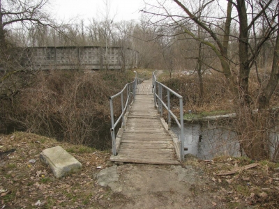 Zhukov island in Kyiv